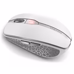 CHERRY DW 9000 SLIM keyboard Mouse included Universal RF Wireless + Bluetooth AZERTY Belgian White