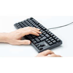 CHERRY G80-3000N RGB TKL keyboard Universal USB AZERTY French Black