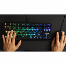 CHERRY G80-3000N RGB TKL keyboard Universal USB AZERTY French Black - Additional view 6