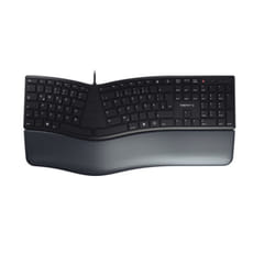 CHERRY KC 4500 ERGO keyboard Universal USB QWERTY Spanish Black