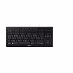CHERRY STREAM KEYBOARD TKL, Wired, USB, Scissor key switch, QWERTY, Black