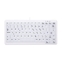 CHERRY AK-C4110 keyboard Medical USB QWERTY UK English White