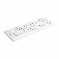 CHERRY AK-C7000 keyboard Medical RF Wireless + USB QWERTY UK English White