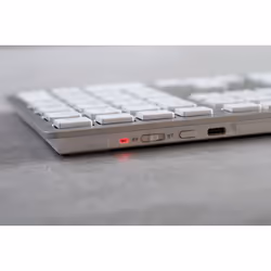 CHERRY KW 9100 SLIM FOR MAC keyboard Universal USB + Bluetooth QWERTZ German Silver - Additional view 4