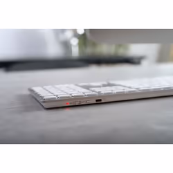 CHERRY KW 9100 SLIM FOR MAC keyboard Universal USB + Bluetooth QWERTZ German Silver - Additional view 5
