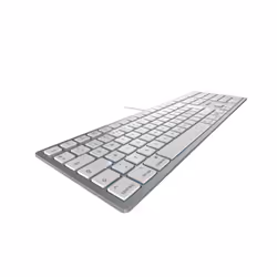 CHERRY KC 6000C FOR MAC keyboard Universal USB QWERTY Nordic Silver - Additional view 2