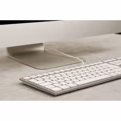 CHERRY KC 6000C FOR MAC keyboard Universal USB QWERTY Nordic Silver - Additional view 6