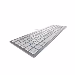 CHERRY KC 6000C FOR MAC keyboard Universal USB QWERTZ German Silver - Additional view 2