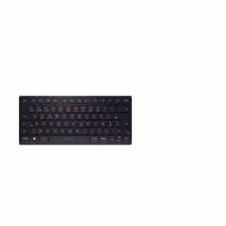 CHERRY KW 9200 MINI keyboard Universal USB + RF Wireless + Bluetooth AZERTY Belgian Black - Additional view 5
