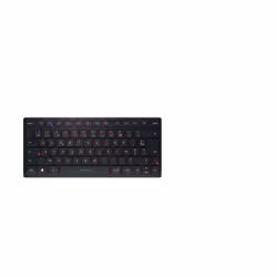CHERRY KW 9200 MINI keyboard Universal USB + RF Wireless + Bluetooth AZERTY French Black - Additional view 3