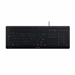 CHERRY JK-8502EU-2, Wired, USB, QWERTY, Black