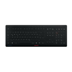 CHERRY Stream keyboard Universal RF Wireless + USB QWERTZ German Black