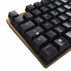 CHERRY KC 200 MX keyboard Universal USB AZERTY French Black, Bronze - Additional view 5