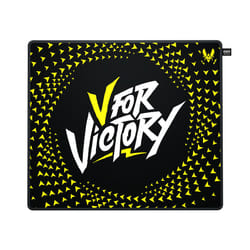 CHERRY XTRFY GP5 Vitality Black Gaming mouse pad Black, White, Yellow