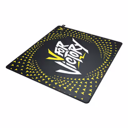 CHERRY XTRFY GP5 Vitality Black Gaming mouse pad Black, White, Yellow
