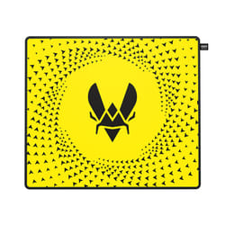 CHERRY XTRFY GP5 Vitality Yellow Gaming mouse pad Black, Yellow