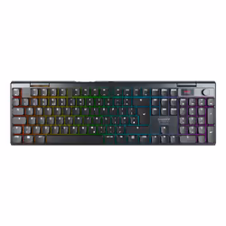 CHERRY XTRFY MX 10.1 Wireless, Wired & Wireless, USB + RF Wireless + Bluetooth, Mechanical, QWERTY, RGB LED, Black