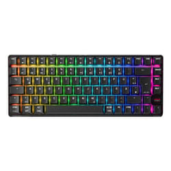 CHERRY XTRFY K33 Compact Wireless keyboard Gaming USB + RF Wireless + Bluetooth QWERTZ German Black