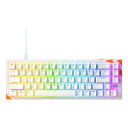 CHERRY K5 PRO TMR COMPACT keyboard Gaming USB QWERTY US English Orange, White