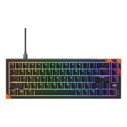 CHERRY K5 PRO TMR COMPACT keyboard Gaming USB QWERTY US English Black, Orange
