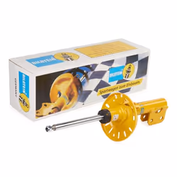 Shock absorber; BILSTEIN; Front Axle Gas Pressure Twin-Tube Suspension Strut Top pin, Bottom Clamp; for CITROËN, PEUGEOT, TOY ...