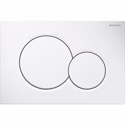 Geberit 115.770.11.5, Flush plate, White, Geberit, 246 mm, 13 mm, 164 mm