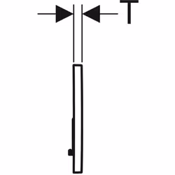 Geberit 115.770.DT.5 flush toilet replacement part Flush plate - Additional view 4