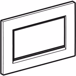 Geberit 115.893.JT.1 flush toilet replacement part Flush plate White, Red, Chrome - Additional view 2