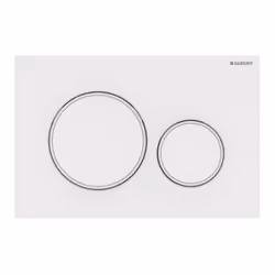 Geberit 115.882.11.1, Flush plate, White, Geberit, 246 mm, 12 mm, 164 mm