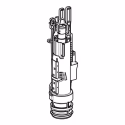 244.820.00.1 Valve with Basin Type 212 for Sigma Mounted Flush Cheese 244820001, Multicoloured - Additional view 2