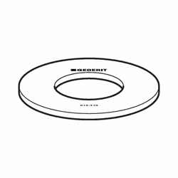 Geberit / Ideal Standard Flush Valve Cistern Seal Flat Gasket Washer 816.418.00.1 (816.418)