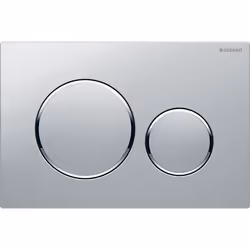 Geberit 115.882.JQ.1, Flush plate, Red, Chrome, Geberit, 246 mm, 12 mm, 164 mm