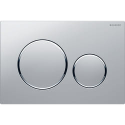 Geberit 115.882.JQ.1 flush toilet replacement part Flush plate Red, Chrome