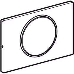 Geberit 115.787.SN.5 flush toilet replacement part Flush plate - Additional view 2