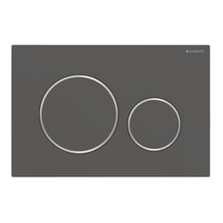 Geberit 115.882.14.1 flush toilet replacement part Flush plate Black, Red, Chrome