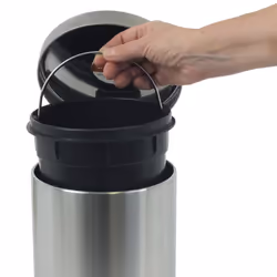 Kela Torre 18172 Cosmetics Bin 3 Litres Matte Stainless Steel