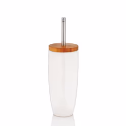 Kela 20960, Toilet brush & holder, White, Ceramic, 375 mm, 11.5 cm