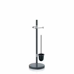 Kela Sinerio, Toilet brush & holder, Anthracite, Metal, 765 mm, 25 cm, 1 pc(s)