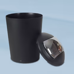 Kela 22300 waste container Round Plastic Black