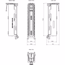 Siemens Frontconnector Screw Type (35mm Mod.) - Additional view 2