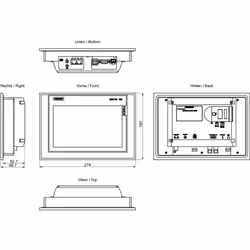 Siemens SIMATIC HMI TP900 Comfort - Additional view 3