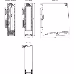 Siemens S7-1500, DI 32x24VDC HF - Additional view 4