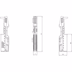 Siemens 6ES7193-6BP40-0BA1 electrical terminals - Additional view 2