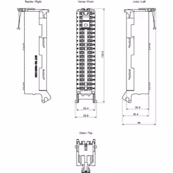 Siemens Frontconnector Push-in (35mm Mod.) - Additional view 2