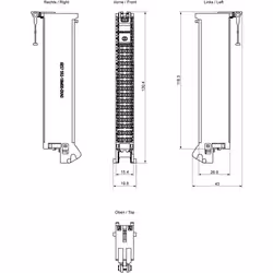 Siemens Frontconnector Push-in (25mm Mod.) - Additional view 2