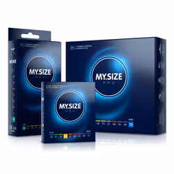 MY.SIZE Pro, Male condom, Transparent, Latex, ISO 4074: 2002, CE0197, 69 mm, 36 pc(s)