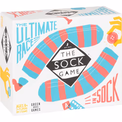 Green Brothers Games | The Sock Game | Board Game | Ages 8+ | 2+ Players | 5-30 Minutes Playing Time