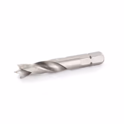 5mm HSS-Ground Brad Point Drill Bit 1/4" Hex Shank Short, 1596050