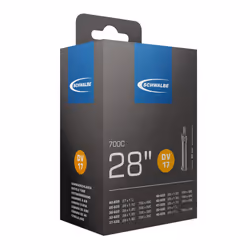 Schwalbe 10429311, Dunlop valve, 28", 28 - 47 mm, 4 cm, Rubber, Black