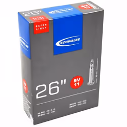 Schwalbe 10422313, Presta valve, 26", 19.05 - 25.4 mm, 4 cm, Black, Germany